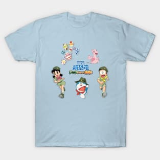 Nobita Shizuka Doraemon New Dinosaur Movie 2020 T-Shirt